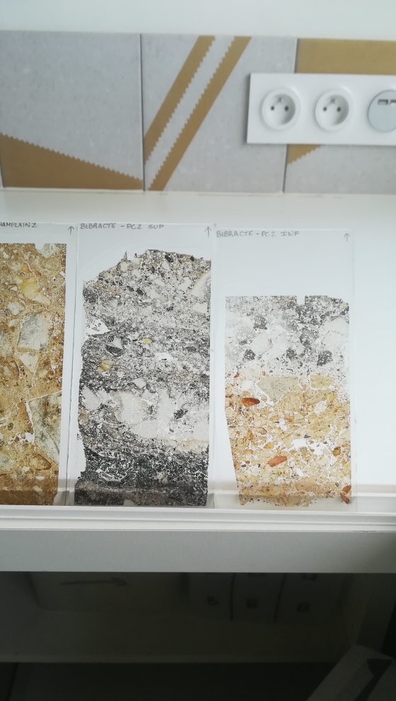 Thin sections from Bibracte
