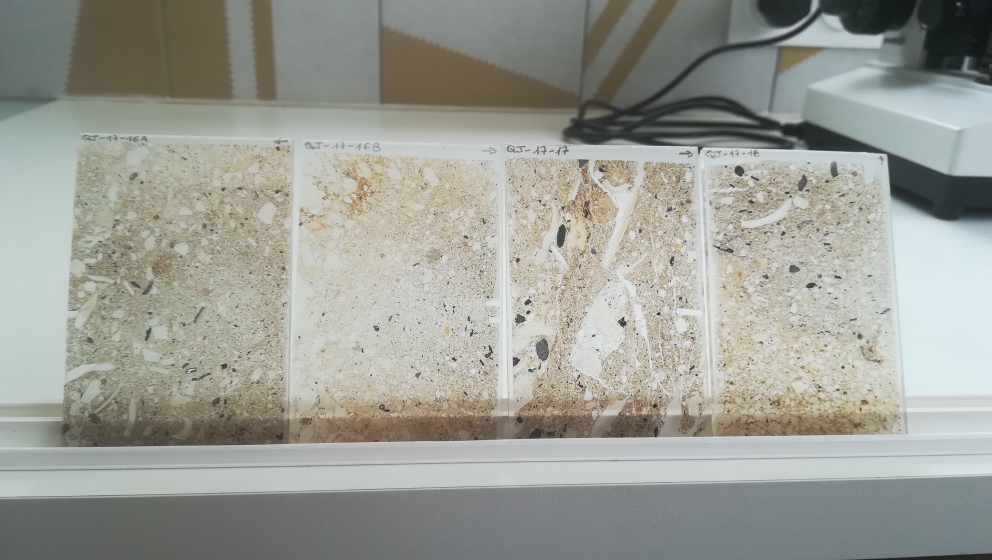 Thin sections from Peru