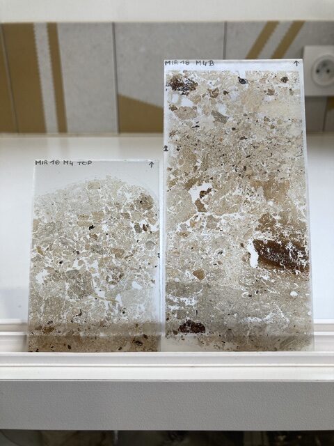 Thin sections rock shelter